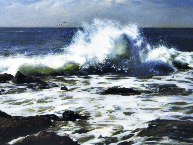 Обои картинки фото рисованные, природа