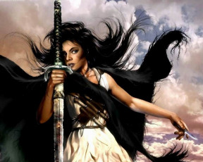 Картинка фэнтези девушки