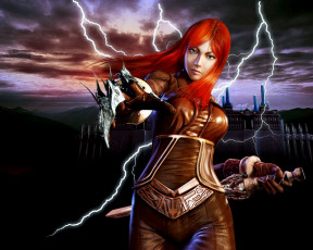 Картинка фэнтези девушки