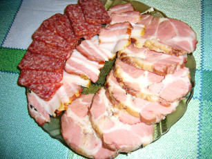 Картинка еда колбасные изделия