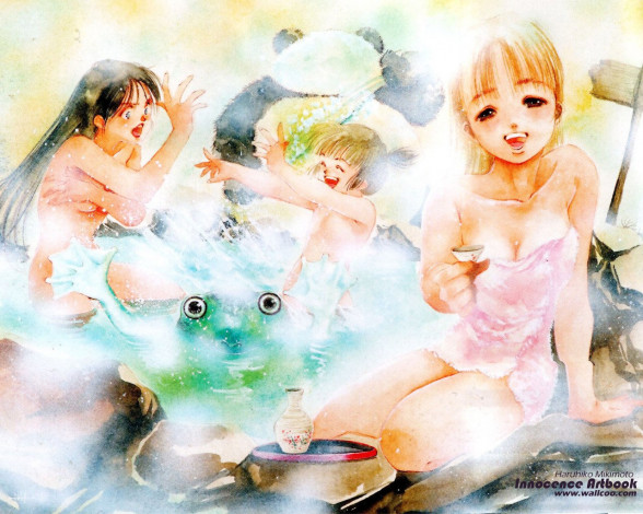 Обои картинки фото аниме, haruhiko, mikimoto, artbook