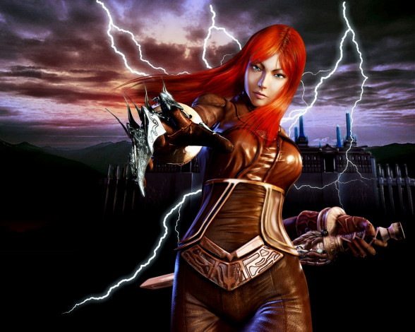 Обои картинки фото фэнтези, девушки