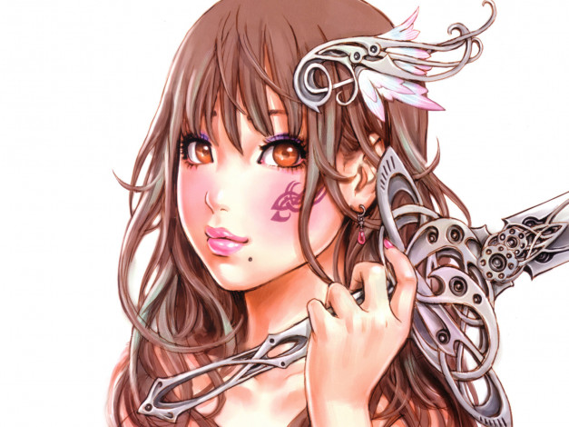 Обои картинки фото аниме, shunya, yamashita, artist