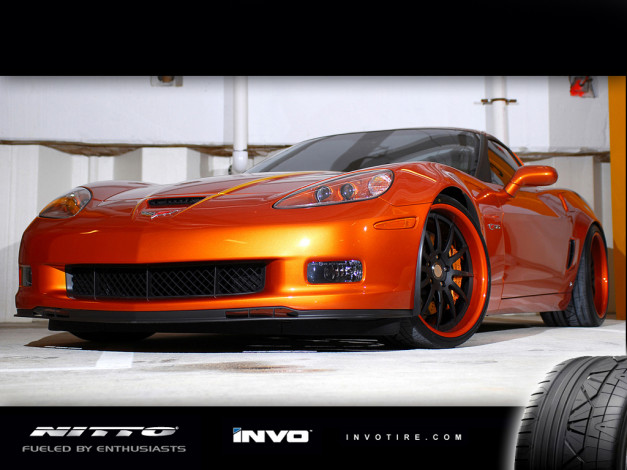 Обои картинки фото автомобили, corvette