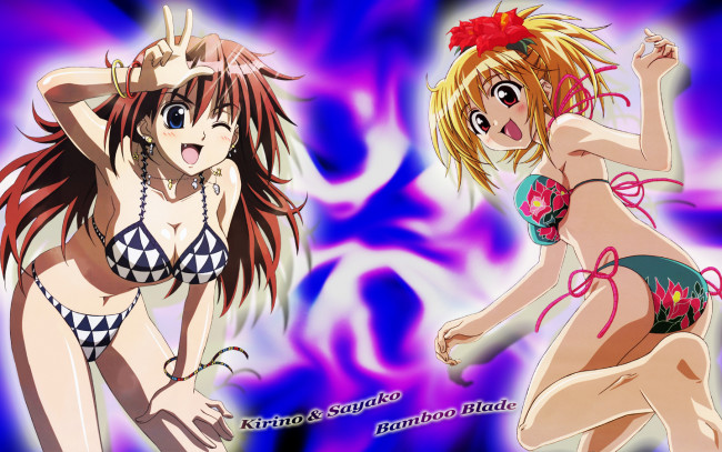 Обои картинки фото аниме, bamboo, blade