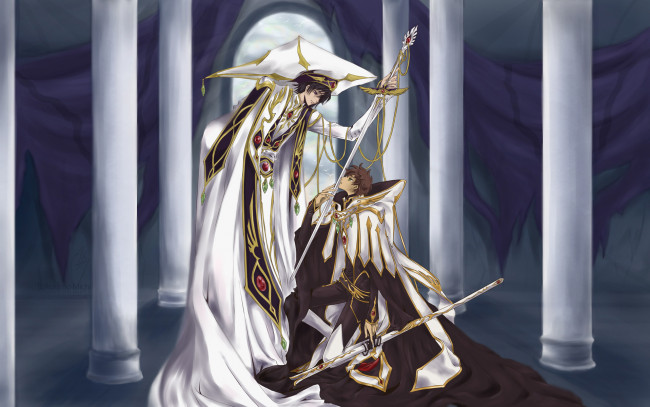 Обои картинки фото аниме, code, geass