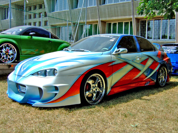 Обои картинки фото автомобили, выставки, уличные, фото