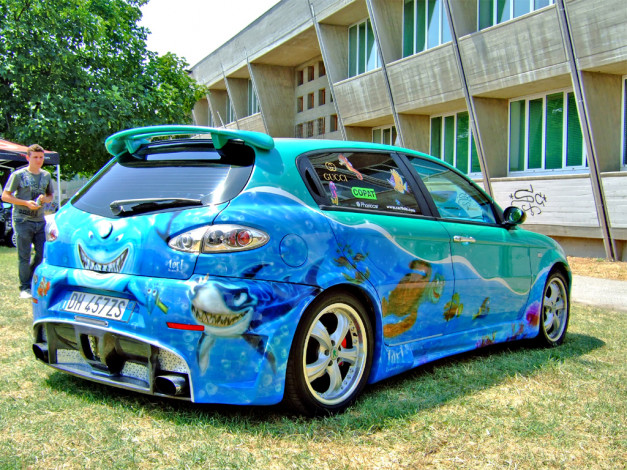 Обои картинки фото автомобили, выставки, уличные, фото