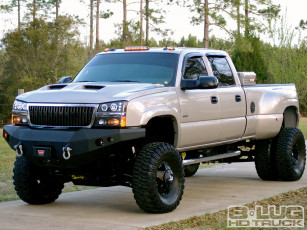 Картинка 2005 chevy silverado 3500 автомобили custom pick up