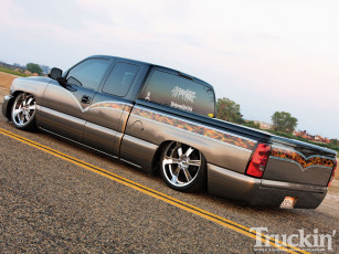 Картинка 2005 gmc sierra автомобили custom pick up