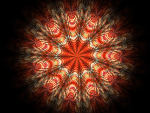 Картинка 3д графика fractal фракталы фрактал фон