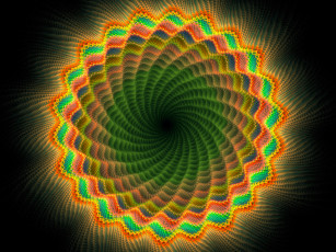 Картинка 3д графика fractal фракталы фрактал узор фон