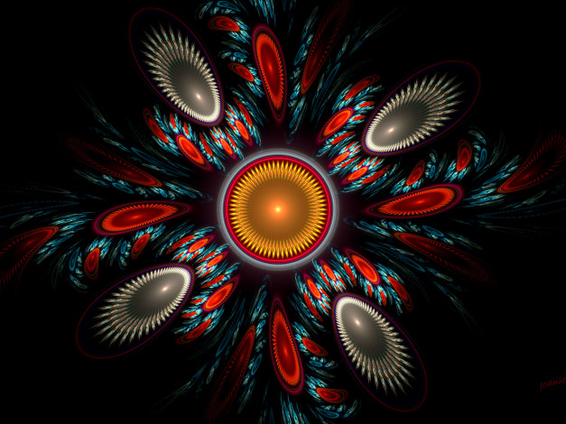 Обои картинки фото 3д, графика, fractal, фракталы, фон