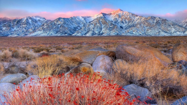 Обои картинки фото природа, горы, небо, камни