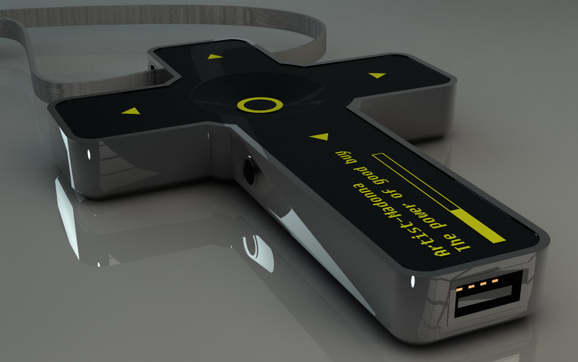 Обои картинки фото 3д, графика, modeling, моделирование, крест