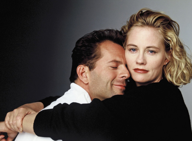 Обои картинки фото moonlighting, кино, фильмы, сериал, сибилл, шеперд, брюс, уиллис