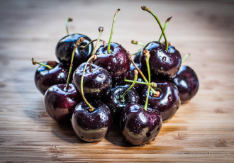 Картинка еда вишня +черешня черешня