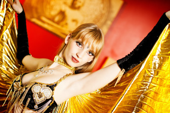 Картинка девушки -unsort+ блондинки наряд