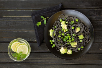 Картинка еда макаронные+блюда лимон спагетти