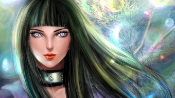 Картинка аниме naruto бандана hyuuga hinata лицо