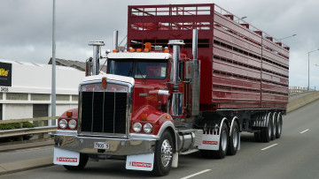 Картинка kenworth+t900+articulated автомобили kenworth сша автобусы грузовые truck company