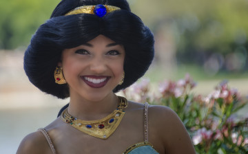 Картинка princess+jasmine девушки -unsort+ креатив улыбка украшения макияж прическа лицо