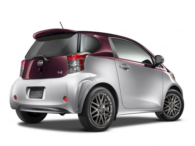Обои картинки фото автомобили, scion, iq, monogram