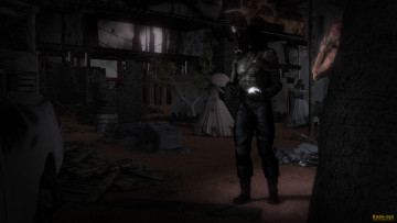 Картинка 3д+графика фантазия+ fantasy девушка взгляд фон существо