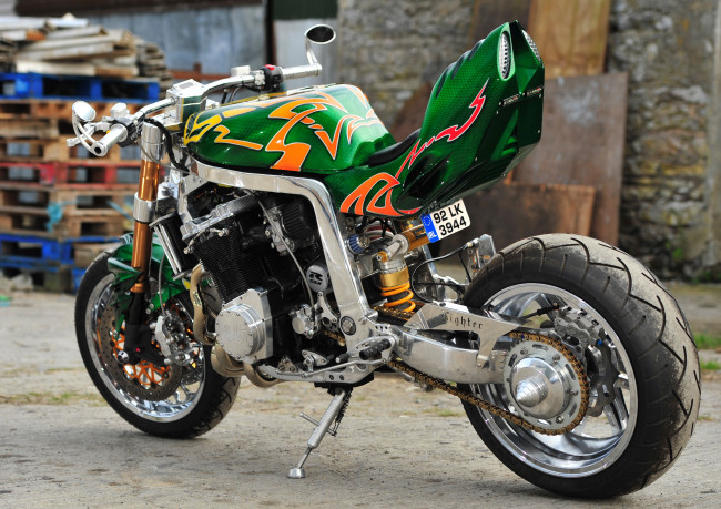 Обои картинки фото мотоциклы, customs, bike