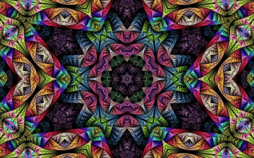 Картинка 3д+графика фракталы+ fractal psychedelic fractals психоделика