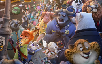 Картинка zootopia мультфильмы юмор мультфильм приключения зоополис