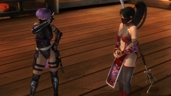 Обои картинки фото dead or alive 5, видео игры, взгляд, девушки, фон