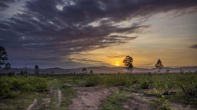 Обои картинки фото природа, восходы, закаты, рассвет