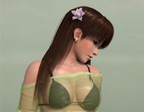 Картинка 3д+графика люди+ people взгляд девушка фон