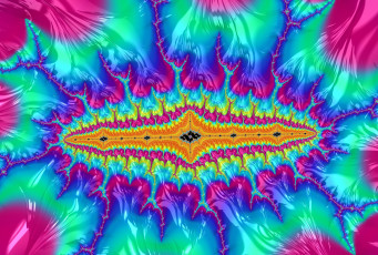 Картинка 3д+графика фракталы+ fractal узор фон цвета