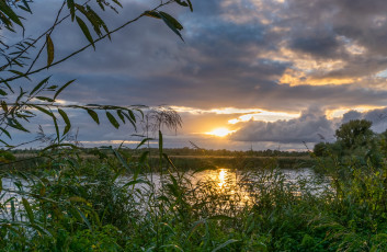 Картинка природа реки озера рассвет