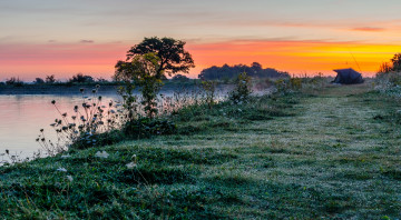 Картинка природа реки озера рассвет