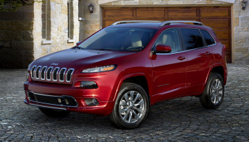 обоя jeep cherokee overland 2016, автомобили, jeep, cherokee, overland, 2016