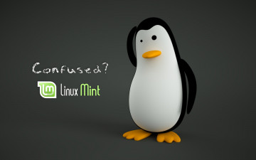 Картинка компьютеры linux логотип фон