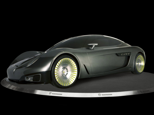 Обои картинки фото koenigsegg quant concept 2009, автомобили, 3д, koenigsegg, 2009, concept, quant