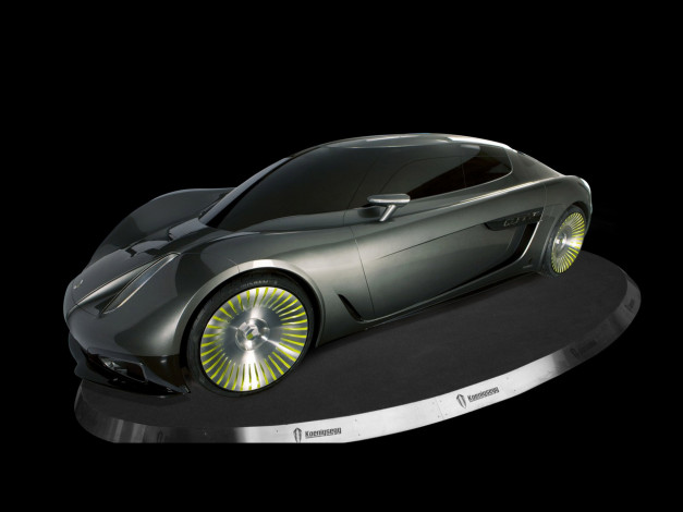 Обои картинки фото koenigsegg quant concept 2009, автомобили, 3д, 2009, concept, koenigsegg, quant