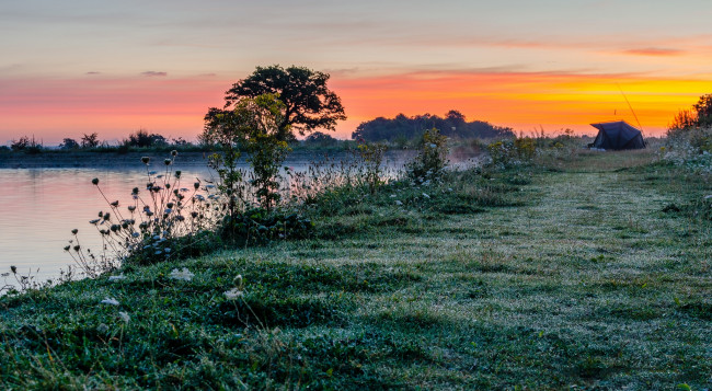 Обои картинки фото природа, реки, озера, рассвет