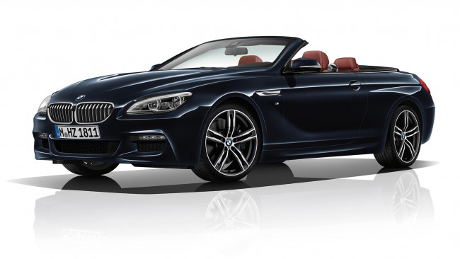 Обои картинки фото bmw 6 series convertible 2017, автомобили, bmw, 6, series, convertible, 2017