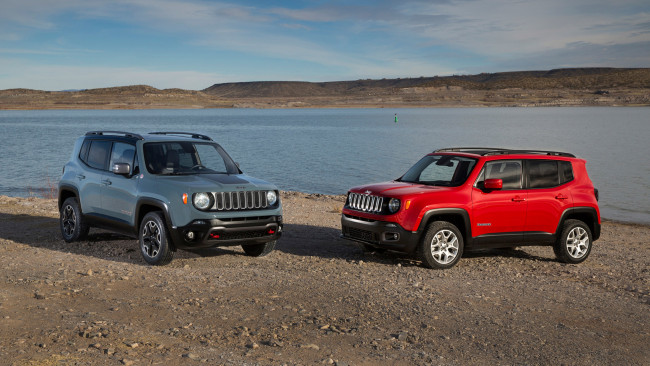 Обои картинки фото jeep renegade 2015, автомобили, jeep, renegade, 2015