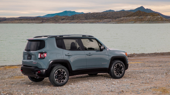 Обои картинки фото jeep renegade trailhawk 2015, автомобили, jeep, renegade, trailhawk, 2015