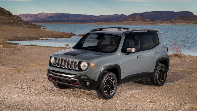 Обои картинки фото jeep renegade trailhawk 2015, автомобили, jeep, renegade, trailhawk, 2015