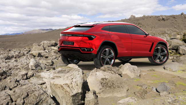 Обои картинки фото lamborghini urus suv concept 2012, автомобили, lamborghini, concept, urus, suv, 2012