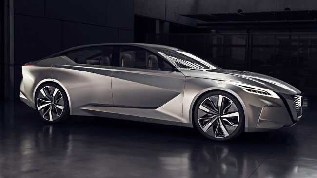 Обои картинки фото nissan vmotion 2-0 concept 2017, автомобили, nissan, datsun, vmotion, 2, concept, 2017