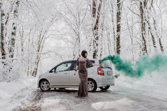 Картинка автомобили -авто+с+девушками honda fit