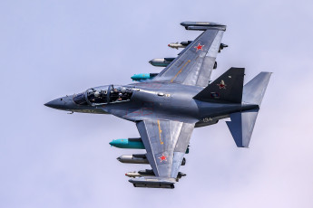 Картинка yak-130 авиация боевые+самолёты ввс россия